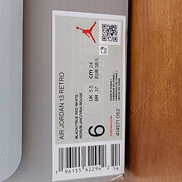Air Jordan 13 Retro 2023 Playoff All Star Game 98 Mens Sneakers 414571-062 Sz 6 - Picture 12 of 17